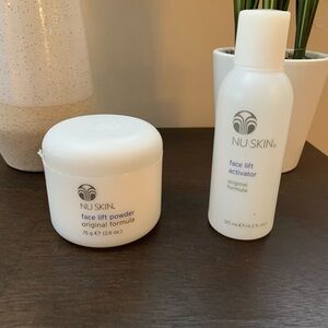 NuFace Face Lift Powder and Activator Set - White